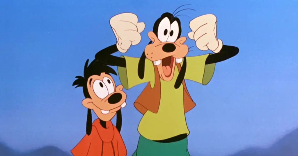 Goofy and Max from A Goofy Movie