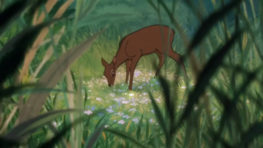 Bambi's mother in The Jungle Book easter egg