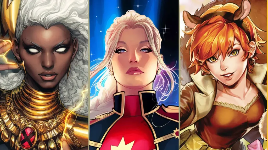Female Marvel characters