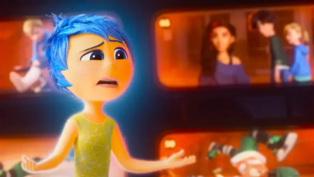 Inside Out 2 easter egg of Distracted Boyfriend meme