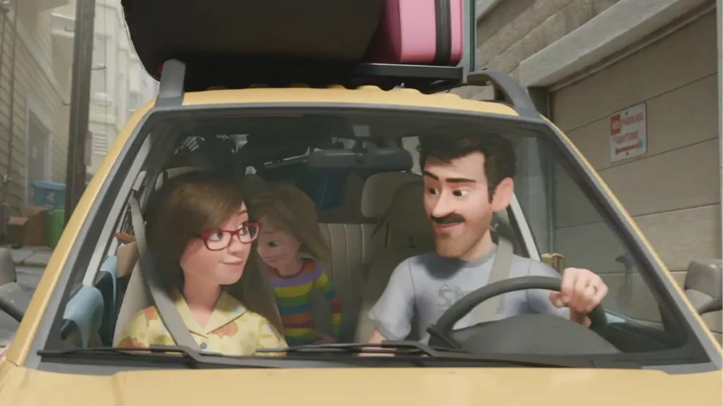 Riley's mom and Dad from Inside Out