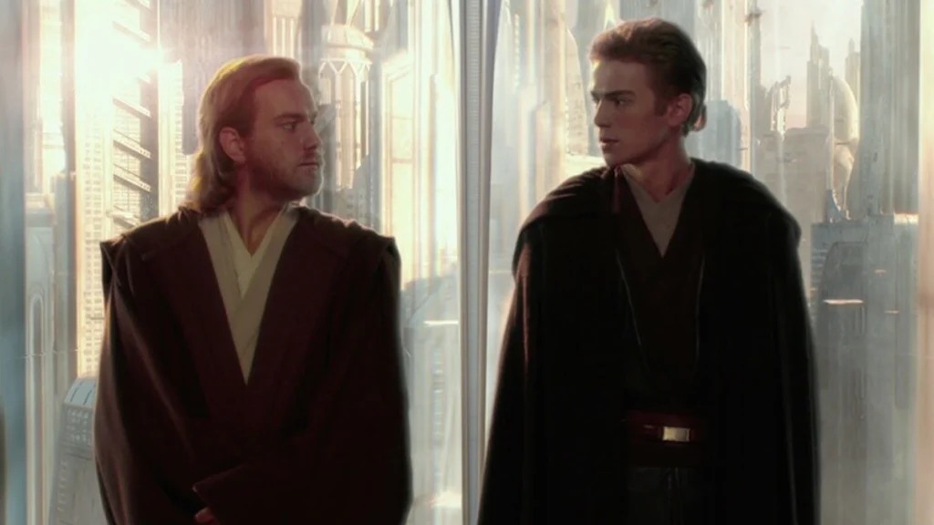 Padawan and Master paired together in the Jedi Order