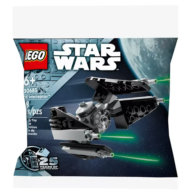 LEGO Star Wars TIE Interceptor Mini-Build 2024 Set 30685