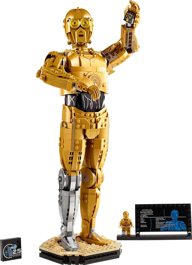 LEGO buildable C-3PO set 75398