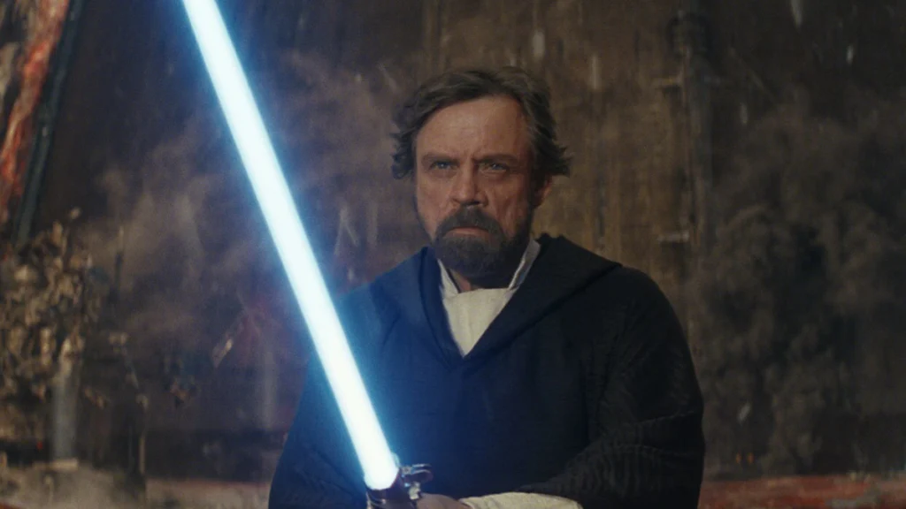 Luke Skywalker in The Last Jedi