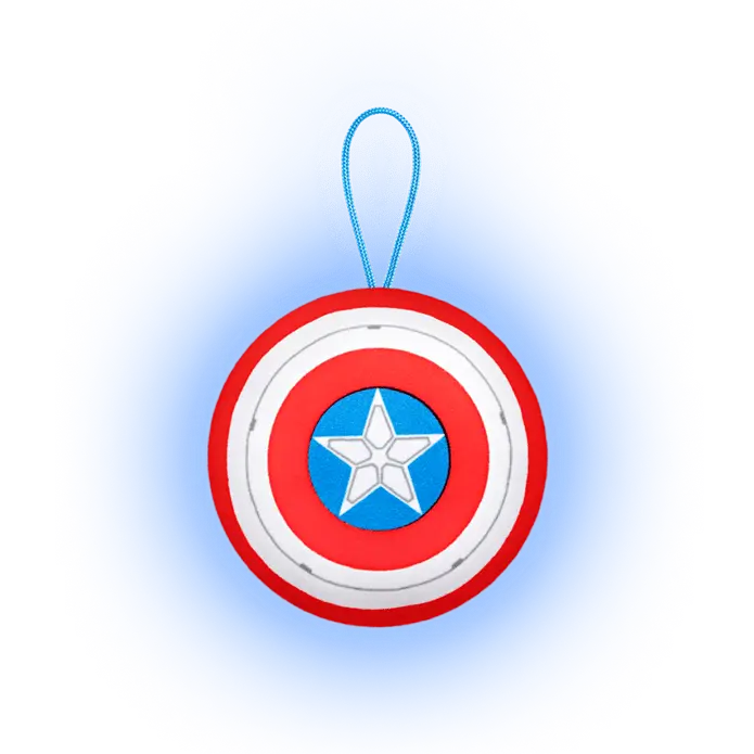 Captain America shield Happy Meal toy
