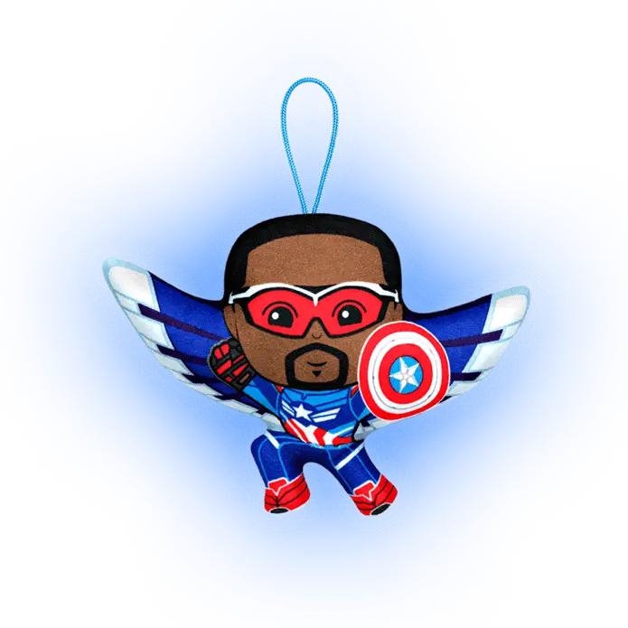 Captain America with wings Happy Meal toy