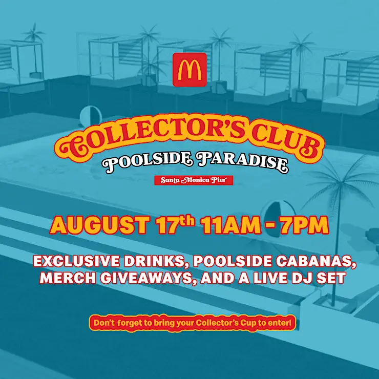 McDonald's Collector's Club Poolside Paradise