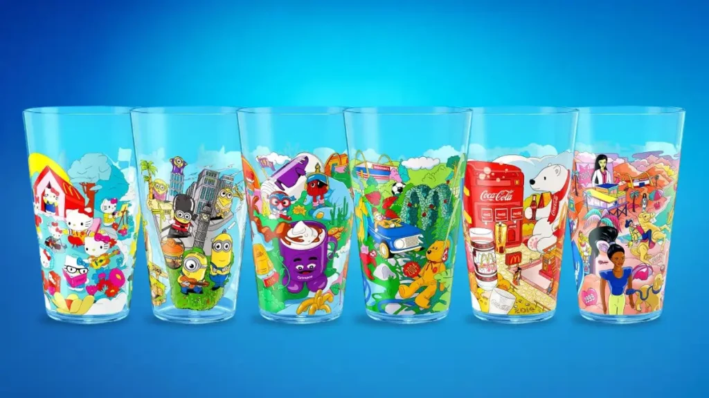 McDonald's Collector's Meal cups