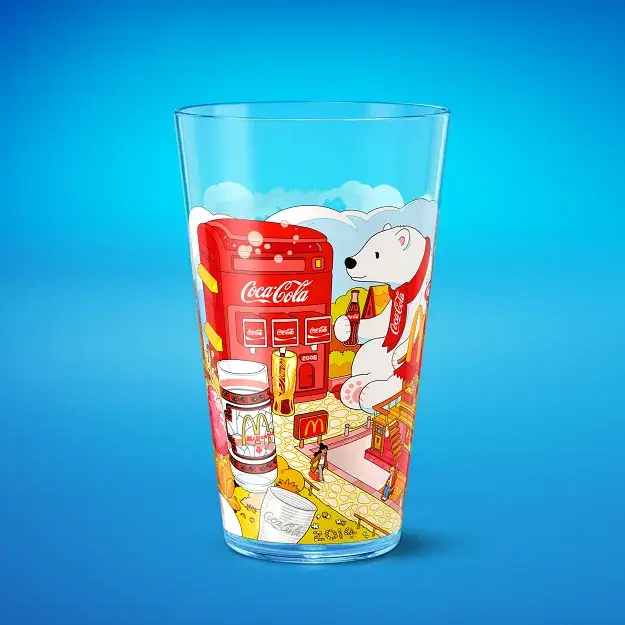 McDonald's Collector's Meal Coca-Cola cup