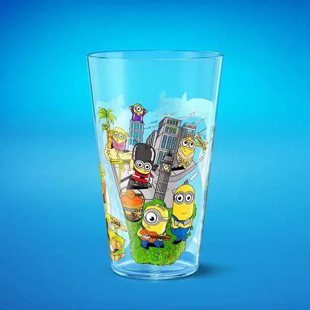 McDonald's Collector's Meal Shrek, Jurassic Park, Minions cup