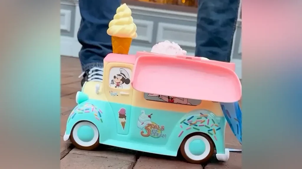 Mickey's Ice Cream Truck ice cream container