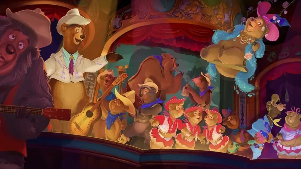 New Country Bears Jamboree attraction at Magic Kingdom