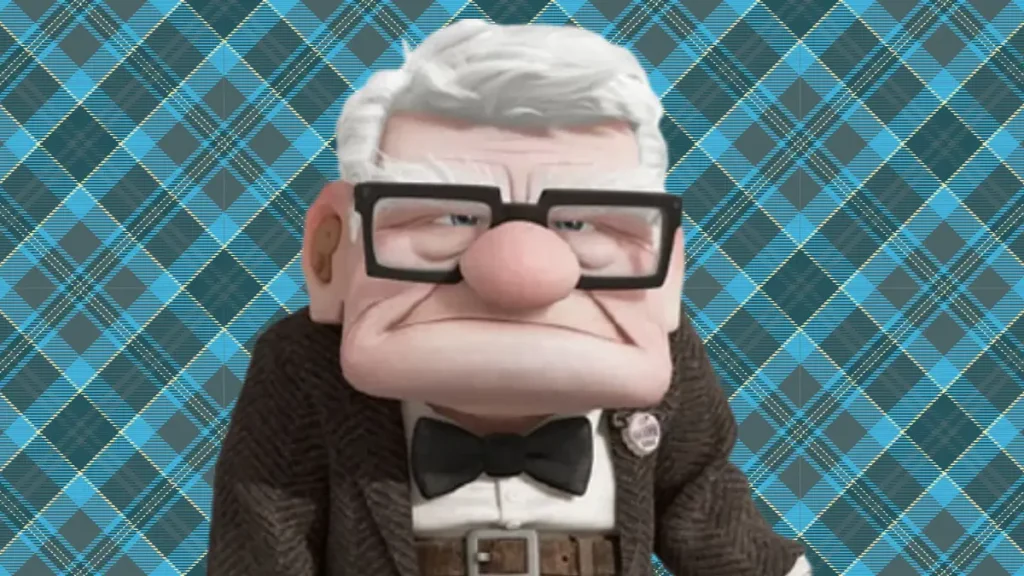 Carl Fredricksen from Pixar's Up