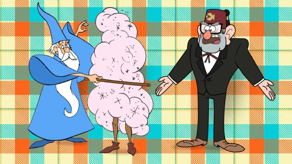 Old man cartoon characters