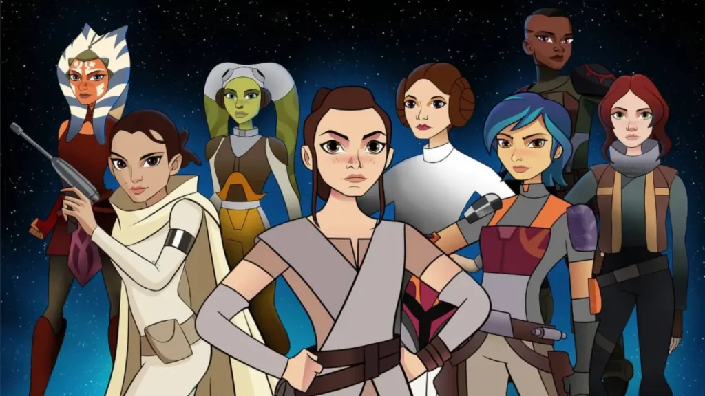 Forces of Destiny animated Star Wars tv show